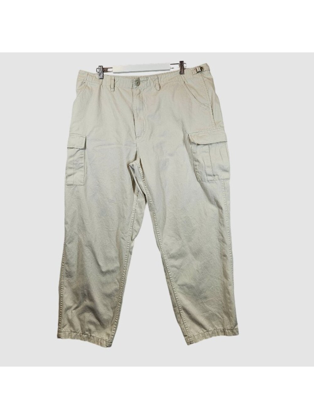 Cabela's Cargo Pants Mens 42 Tan Work Gorpcore Hiking Outdoor Fishing camping